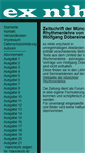 Mobile Screenshot of ex-nihilo.de